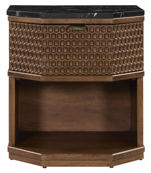 Stellamaria Marble Nightstand | Safavieh Couture - SFV9784