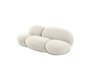 CUMULUS Sofa Cream boucle Fabric | Mobital - SOF-CUMU-CRBO-