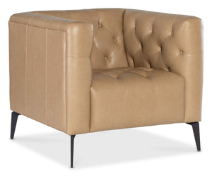Nicolla Stationary Chair - Brown | Hooker Furniture - SS637-01-070