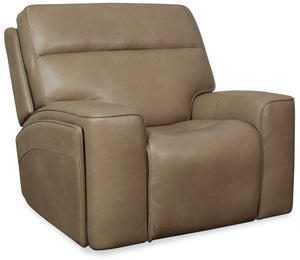 Riverton Power Gliding Recliner with Power Headrest and Lumbar - Brown | Hooker Furniture - SS708-PHLG1-086