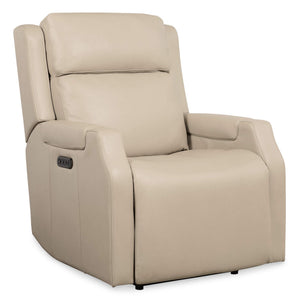 Nelson Zero Gravity Power Recliner with Power Headrest and Lumbar - Beige | Hooker Furniture - SS836-PHZL1-070
