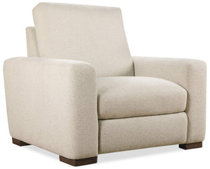 Optimus Power Recliner with Power Headrest - Small - Beige | Hooker Furniture - SS925-PH1-405-S