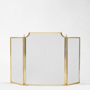 STELLA Brass Fire Screen | Decorative Crafts