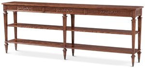 Provence Lavande Console Table - Chateau Brown | Theodore Alexander - TA53162.C448