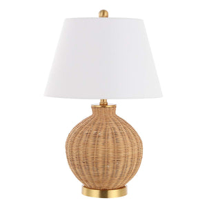 Nobuo Rattan/Iron Table Lamp | Safavieh - TBL4466