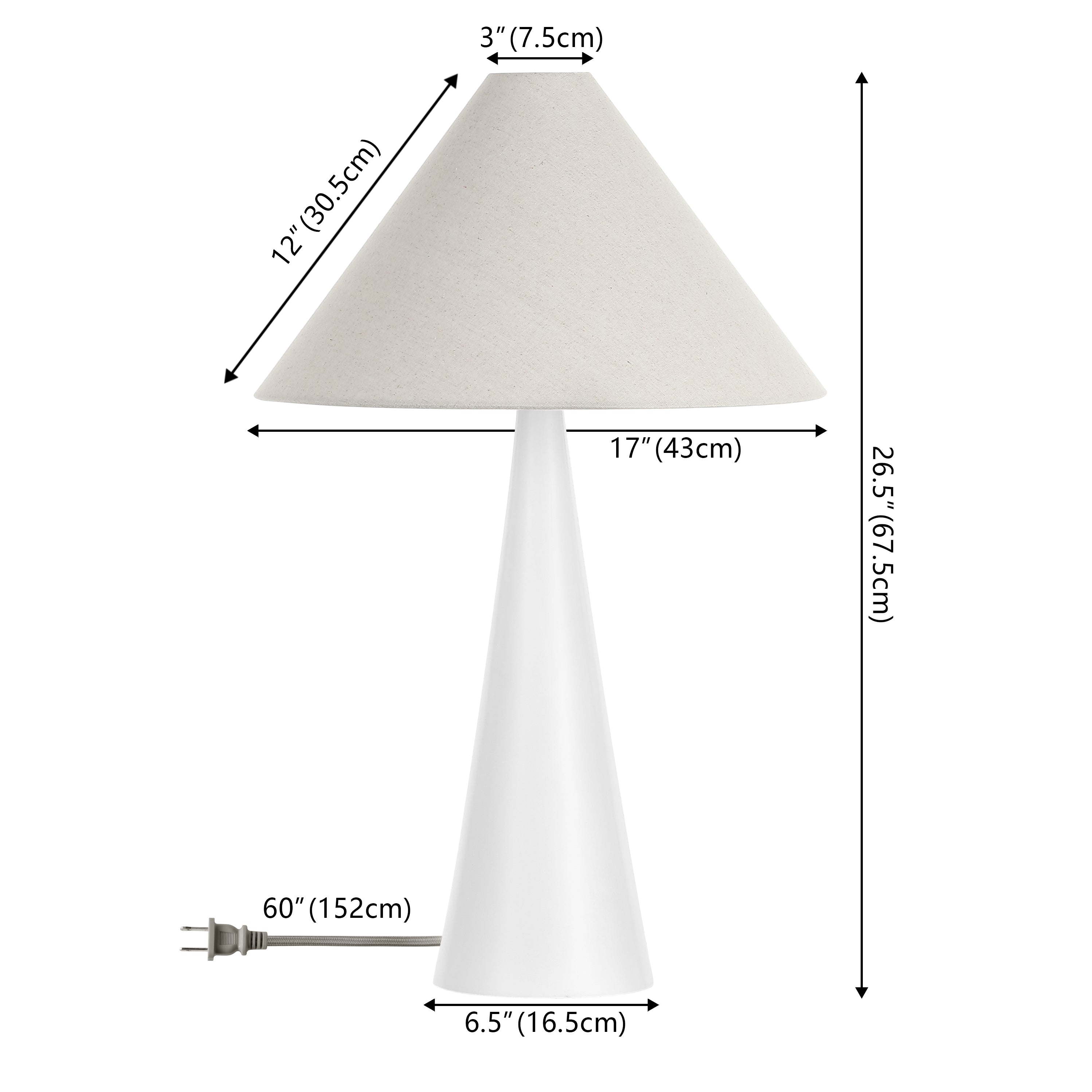 Safavieh Kimora 26.5 Inch Table Lamp, TBL4558