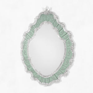 FIORI Murano Glass Mirror | Decorative Crafts - TBN10