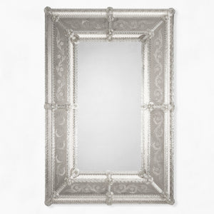 SALVATORE Murano Glass Mirror | Decorative Crafts