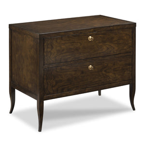Sarah Bedside Chest - Mink Finish | Woodbridge Furniture - TF400-13