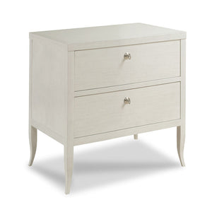 Petite Sarah Bedside Chest - Carrara Finish | Woodbridge Furniture - TF407-62