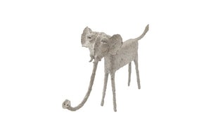 Elephant, Sculpted Animal, Trunk Down, Paper Mache | Phillips Collection - TH68510