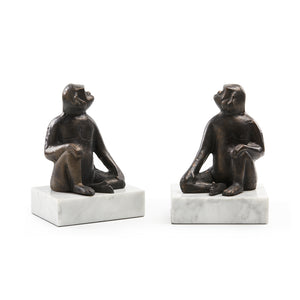 Tamarin Bookends (Pair) - Bronze | Villa & House - TMN-1742-804