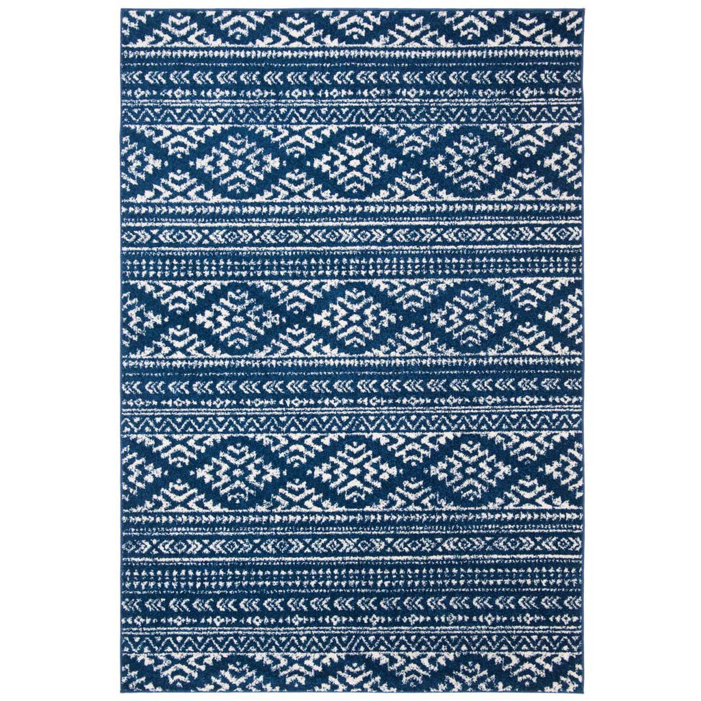 Safavieh Tulum Collection, TUL272N-12SQ - Navy / Ivory