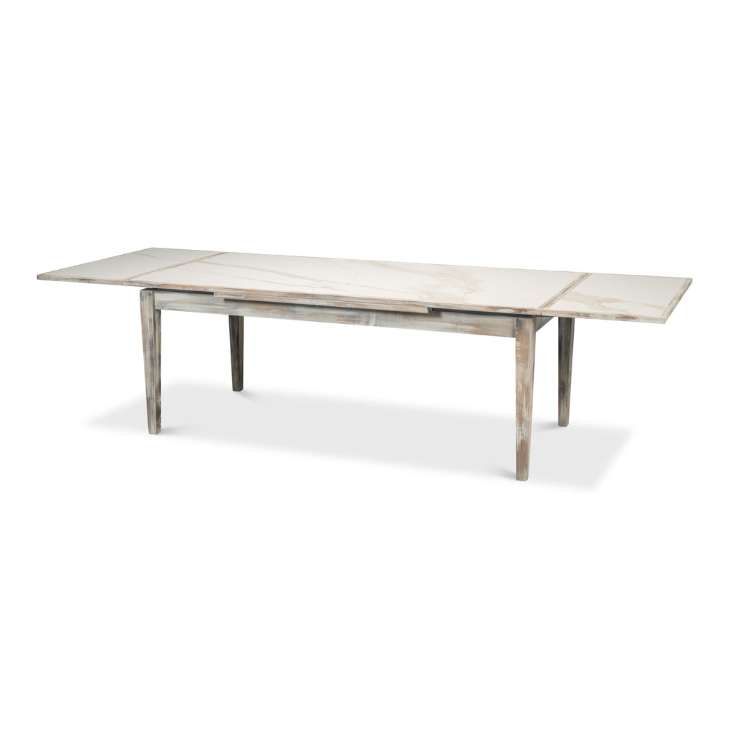 Rect. Extension Dining Table As Shown | Sarreid Ltd - U149-AS