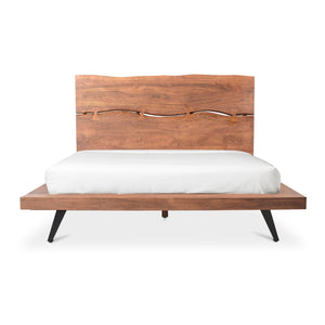 Madagascar Platform Bed King | Moe's Home Collection - UH-1007-03-0