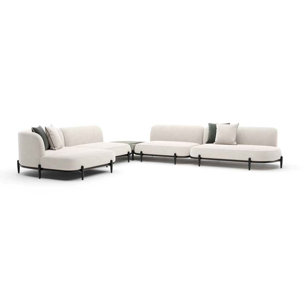Garacold Madera Raf Large L Sectional | Caracole Furniture - UPH-025-SEC12-A