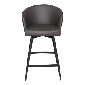 Webber Swivel Counter Stool Charcoal | Moe's Home Collection - UU-1004-07