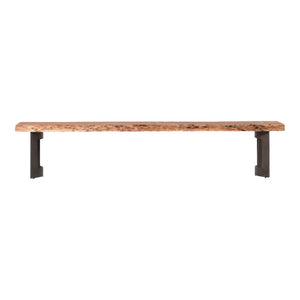Bent Bench Extra Small Smoked | Moe's Home Collection - VE-1038-03-0