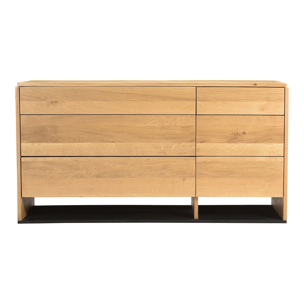 Quinton Dresser Large Natural Oak | Moe's Furniture - VE-1102-24