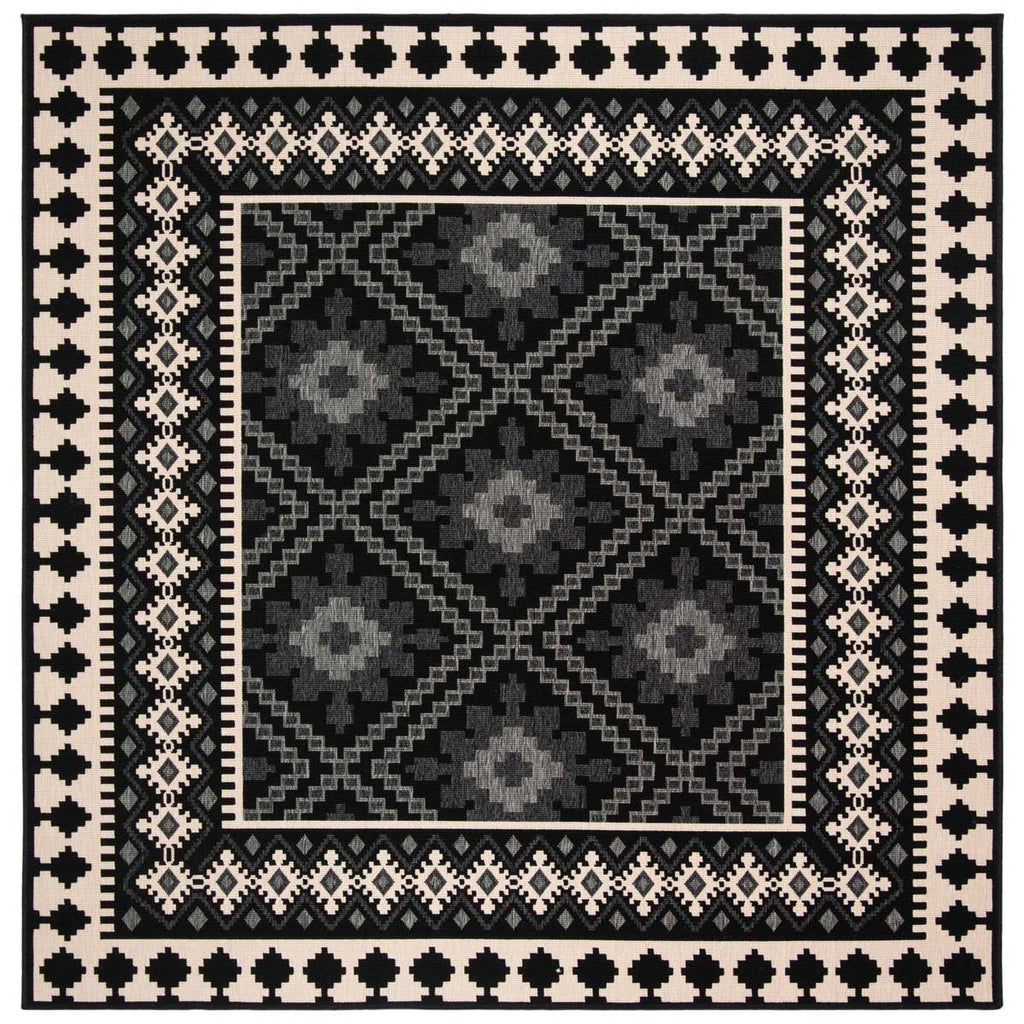 Safavieh Veranda Rug Collection: VER099-0725 - Brown / Terracotta
