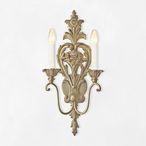 CONCETTA Silver Sconce | Decorative Crafts - VNN3-GA22