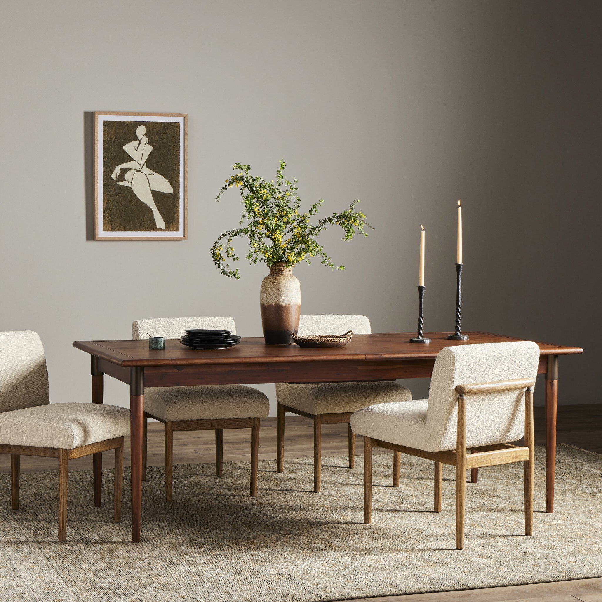 WHAT WE WANT Extention table ウォルナット WWW_EXTENSION TABLE – WHAT WE WANT