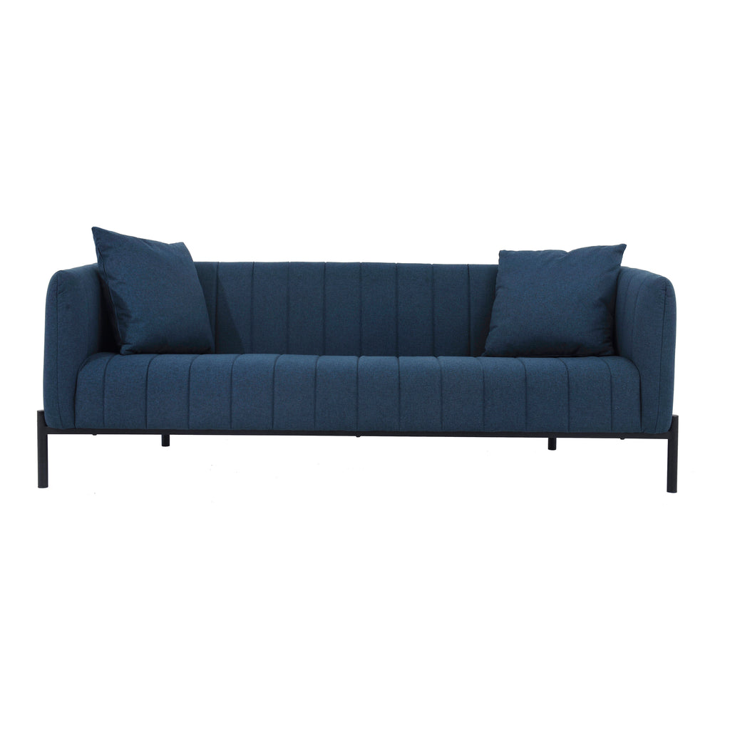 Jaxon Dark Blue Sofa | Moe's Furniture - VV-1002-19-0