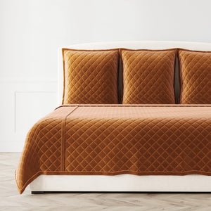 Velvet Coverlet Set | Ann Gish