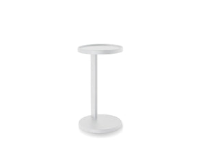 ROOKIE End Table Matte White Aluminum | Mobital - WEN-ROO9-MWHI-