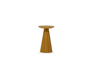 TOWER Low End Table Walnut Veneer | Mobital - WEN-TOWE-WALN-SMALL