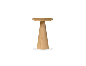 TOWER Medium End Table White Oak Veneer | Mobital - WEN-TOWE-WOAK-MEDIU