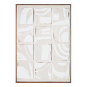 Unfold 2 Framed Print | Moe's Home Collection - WP-1296-37