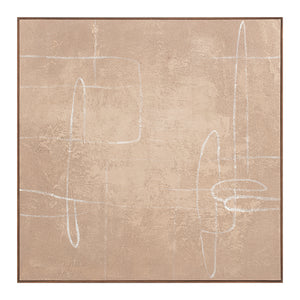 Notion Framed Painting Brown | Moe's Home Collection - WP-1334-37