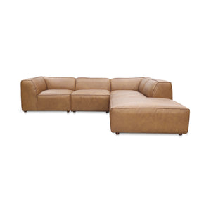 Form Dream Modular Sectional Sonoran Tan Leather | Moe's Home Collection - XQ-1008-40