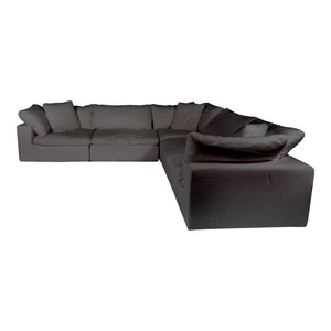 Clay Classic L Modular Sectional Performance Fabric Light Grey | Moe's Home Collection - YJ-1010-29