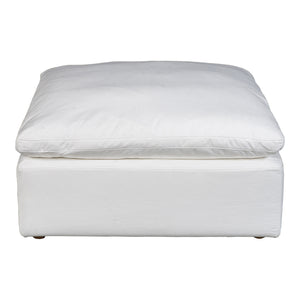 Terra Condo Ottoman Performance Fabric White | Moe's Home Collection - YJ-1014-05