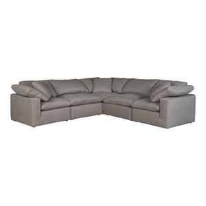 Terra Condo Classic L Modular Sectional Performance Fabric Light Grey | Moe's Home Collection - YJ-1017-29