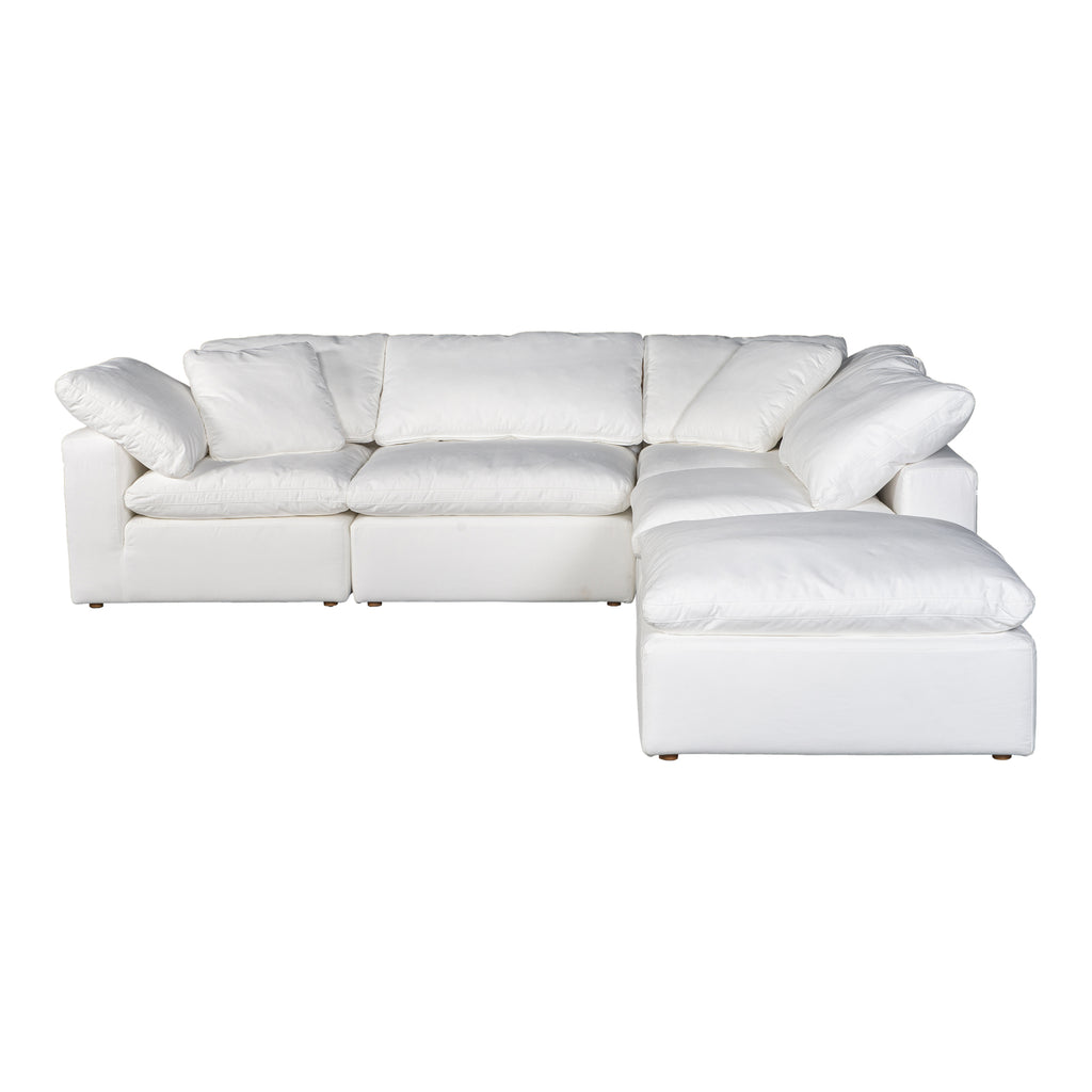 Terra Condo Dream Modular Sectional Performance Fabric White | Moe's Furniture - YJ-1018-05