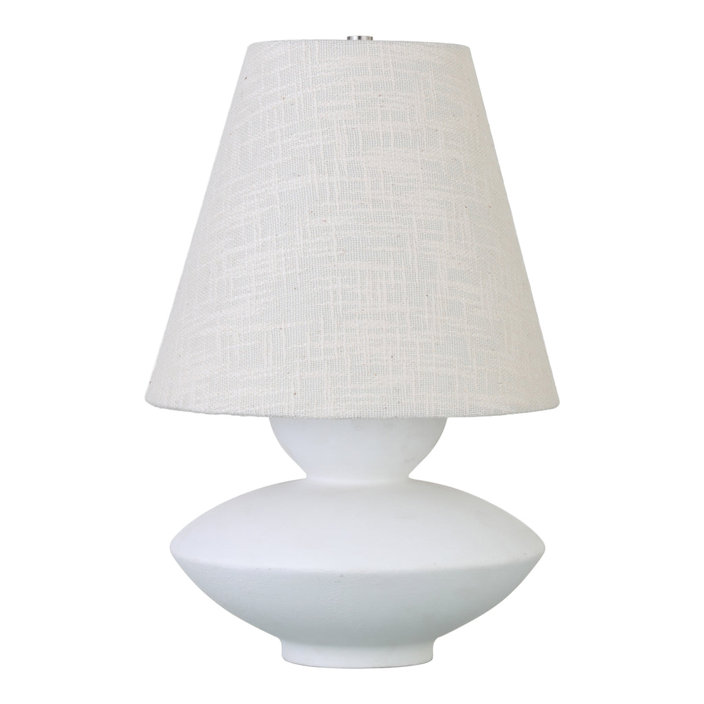 Dell Table Lamp Pearled White | Moe's Furniture - ZA-1007-18