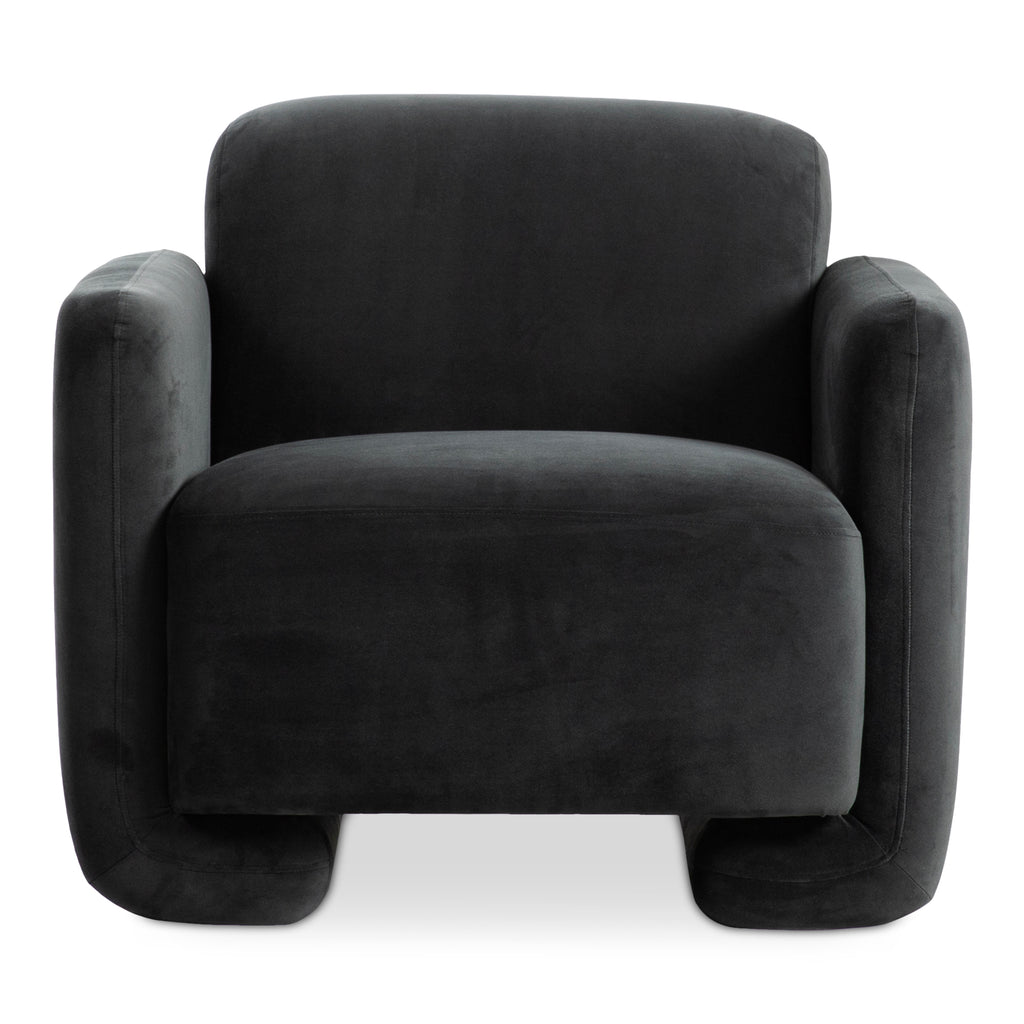 Fallon Accent Chair Shadow Grey | Moe's Furniture - ZT-1039-07