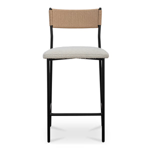 Foley Counter Stool White | Moe's Home Collection - ZT-1046-18