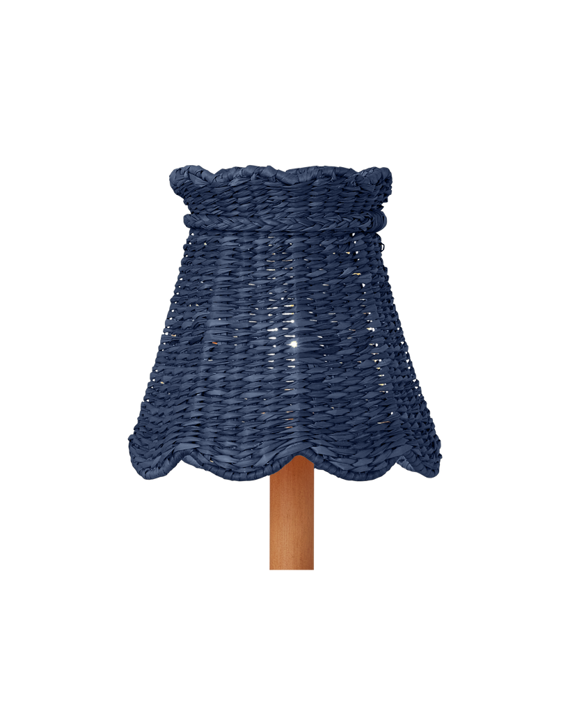 Currey & Co Annabelle Indigo Tapered Chandelier Shade | 0900-0037