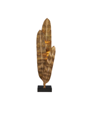 Musa Floor Lamp - Brass | Currey & Co - 8000-0164
