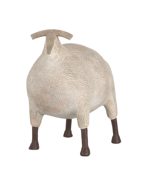 Ancient Ram Sculpture | Currey & Co - 1200-1073