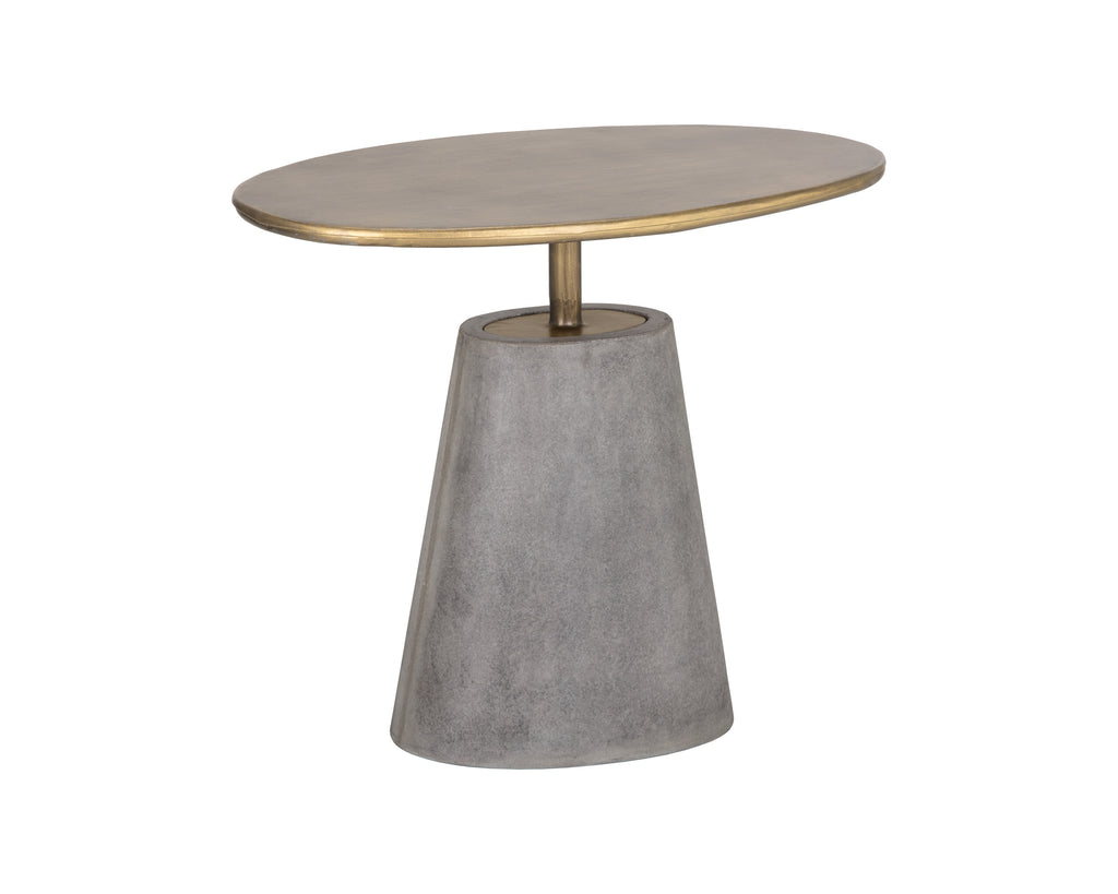 Kadin Side Table - Grey | Sunpan Furniture - 105763