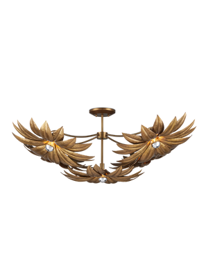 Currey & Co Alithea Medium Semi-Flush Mount | 9000-1158
