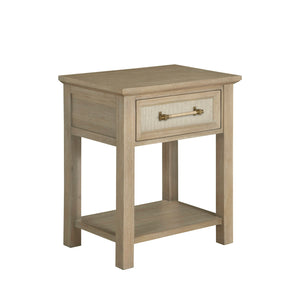 Astwood Mahogany Wood Nightstand - 1 Drawer, Drift | Gabriella White - SCH-176016
