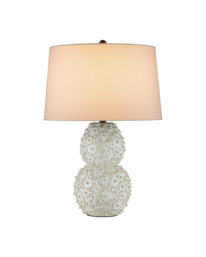 Jessamine White Table Lamp | Currey & Co - 6000-1053