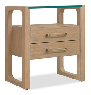Banyon Bay Two Drawer Nightstand | Hooker Furniture - 6081-90116-82