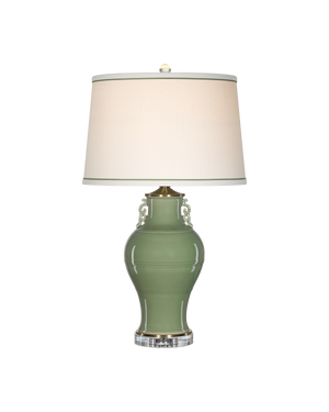 Londonderry Green Table Lamp | Currey & Co - 6000-1028